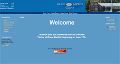 Desktop Screenshot of gracebaptisthuntsville.org